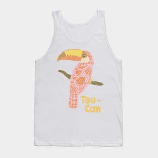 Boho Toucan Tank Top